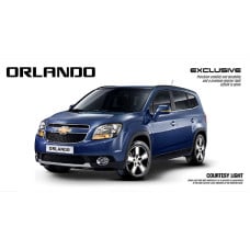 SMART LED DOOR SILL SCUFF PLATES CHEVROLET ORLANDO 2011-14